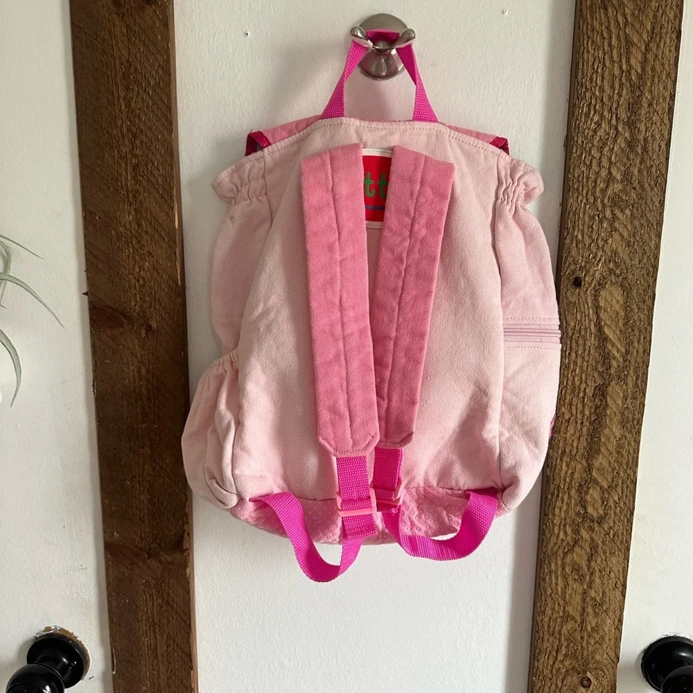 Pink Girls Poodle Theme 14” Backpack YOTTOY ‘Poodlena Go-Go backpack’